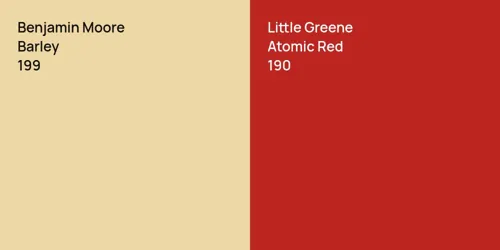 199 Barley vs 190 Atomic Red