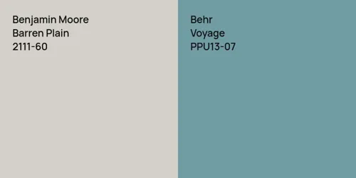 2111-60 Barren Plain vs PPU13-07 Voyage