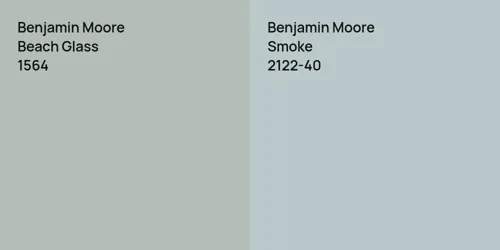 1564 Beach Glass vs 2122-40 Smoke