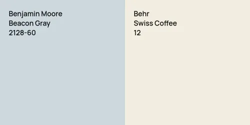 2128-60 Beacon Gray vs 12 Swiss Coffee