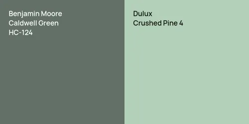 HC-124 Caldwell Green vs null Crushed Pine 4