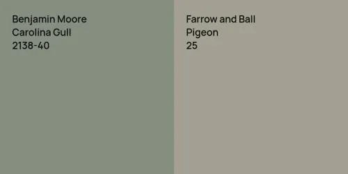 2138-40 Carolina Gull vs 25 Pigeon