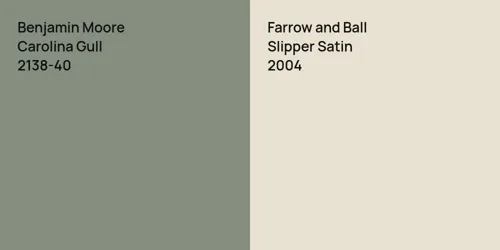 2138-40 Carolina Gull vs 2004 Slipper Satin