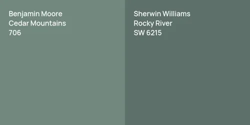 706 Cedar Mountains vs SW 6215 Rocky River