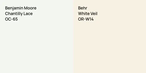 OC-65 Chantilly Lace vs OR-W14 White Veil