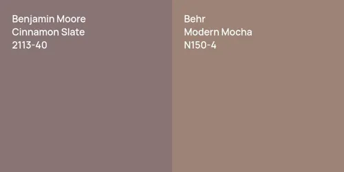 2113-40 Cinnamon Slate vs N150-4 Modern Mocha