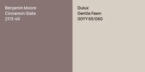 2113-40 Cinnamon Slate vs 00YY 65/060 Gentle Fawn