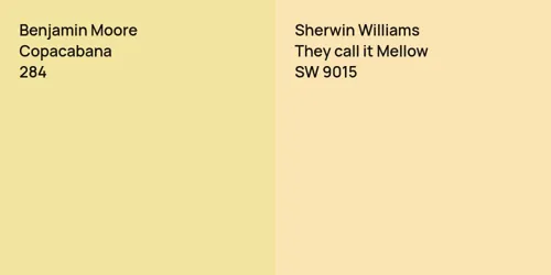 284 Copacabana vs SW 9015 They call it Mellow