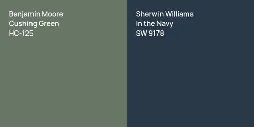 HC-125 Cushing Green vs SW 9178 In the Navy