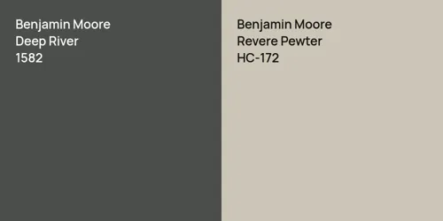 1582 Deep River vs HC-172 Revere Pewter