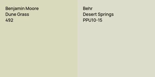 492 Dune Grass vs PPU10-15 Desert Springs