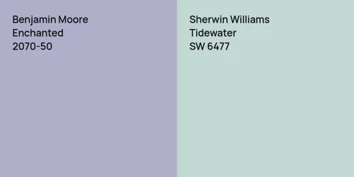 2070-50 Enchanted vs SW 6477 Tidewater