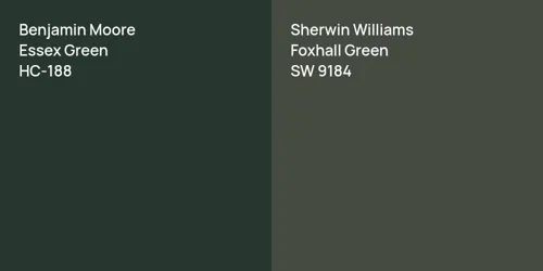 HC-188 Essex Green vs SW 9184 Foxhall Green