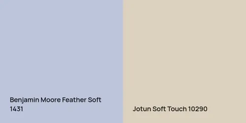 1431 Feather Soft vs 10290 Soft Touch