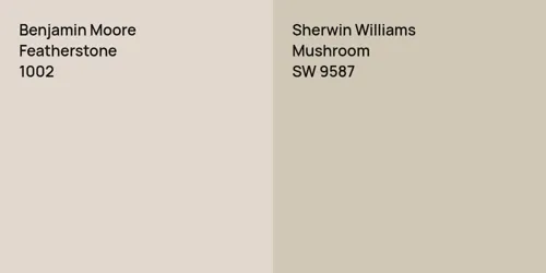 1002 Featherstone vs SW 9587 Mushroom