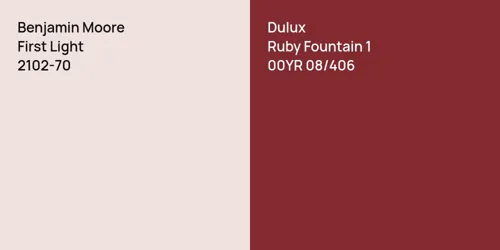 2102-70 First Light vs 00YR 08/406 Ruby Fountain 1