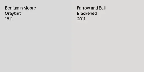 1611 Graytint vs 2011 Blackened