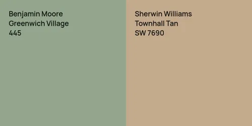 445 Greenwich Village vs SW 7690 Townhall Tan