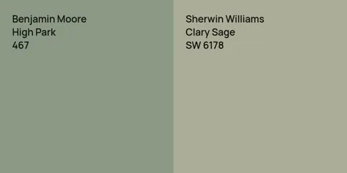 467 High Park vs SW 6178 Clary Sage