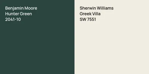 2041-10 Hunter Green vs SW 7551 Greek Villa