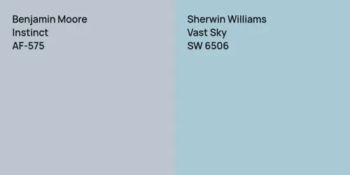 AF-575 Instinct vs SW 6506 Vast Sky