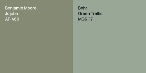 AF-460 Jojoba vs MQ6-17 Green Trellis