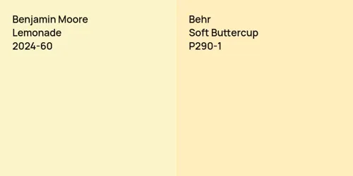 2024-60 Lemonade vs P290-1 Soft Buttercup