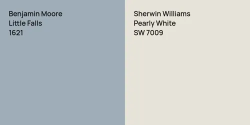 1621 Little Falls vs SW 7009 Pearly White