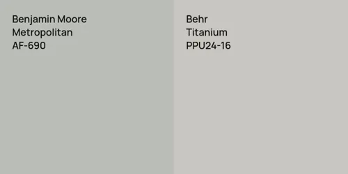 AF-690 Metropolitan vs PPU24-16 Titanium