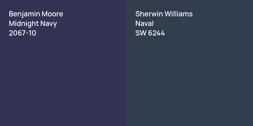 2067-10 Midnight Navy vs SW 6244 Naval