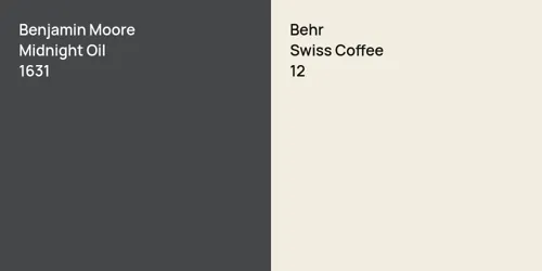 1631 Midnight Oil vs 12 Swiss Coffee