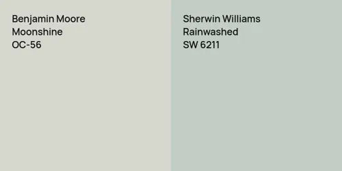 OC-56 Moonshine vs SW 6211 Rainwashed