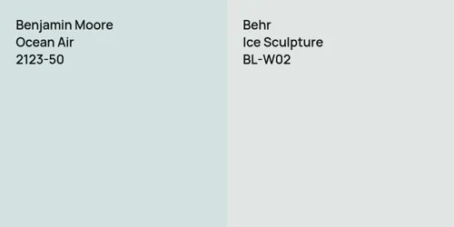 2123-50 Ocean Air vs BL-W02 Ice Sculpture