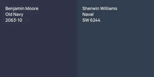 2063-10 Old Navy vs SW 6244 Naval