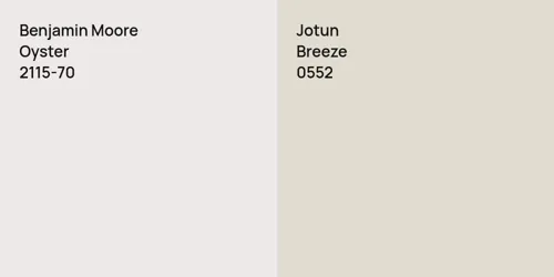 2115-70 Oyster vs 0552 Breeze