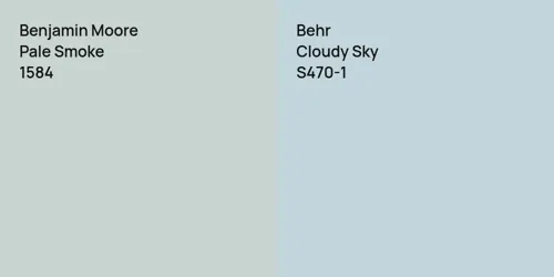 1584 Pale Smoke vs S470-1 Cloudy Sky