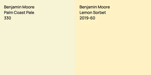 330 Palm Coast Pale vs 2019-60 Lemon Sorbet