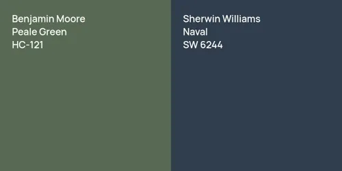 HC-121 Peale Green vs SW 6244 Naval