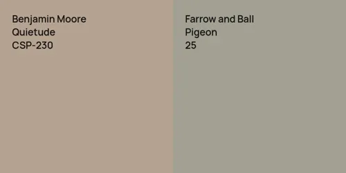 CSP-230 Quietude vs 25 Pigeon