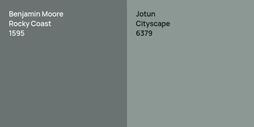 1595 Rocky Coast vs 6379 Cityscape