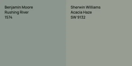 1574 Rushing River vs SW 9132 Acacia Haze