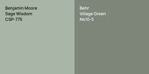 CSP-775 Sage Wisdom vs N410-5 Village Green