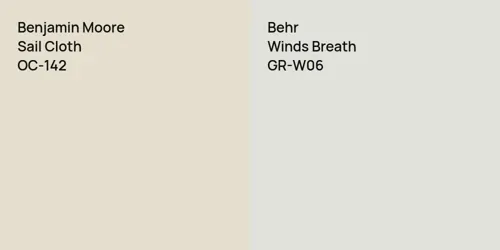 OC-142 Sail Cloth vs GR-W06 Winds Breath