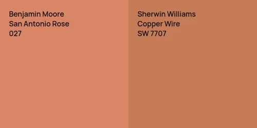 027 San Antonio Rose vs SW 7707 Copper Wire