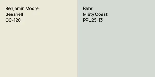 OC-120 Seashell vs PPU25-13 Misty Coast