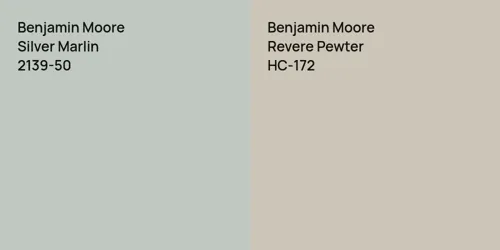 2139-50 Silver Marlin vs HC-172 Revere Pewter