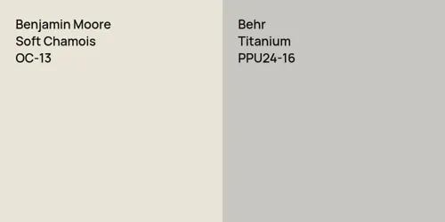 OC-13 Soft Chamois vs PPU24-16 Titanium