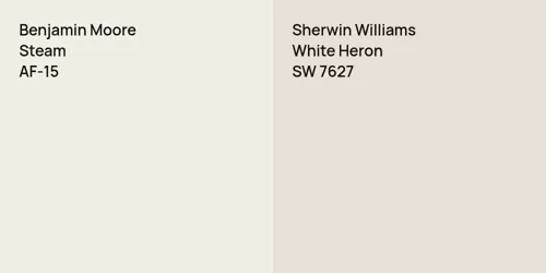 AF-15 Steam vs SW 7627 White Heron