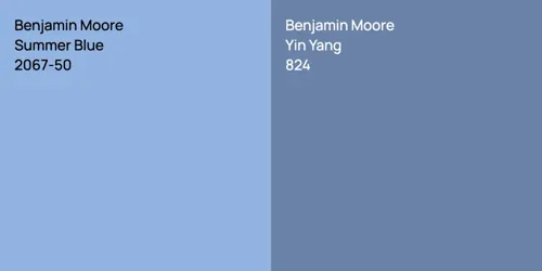 2067-50 Summer Blue vs 824 Yin Yang