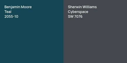 2055-10 Teal vs SW 7076 Cyberspace